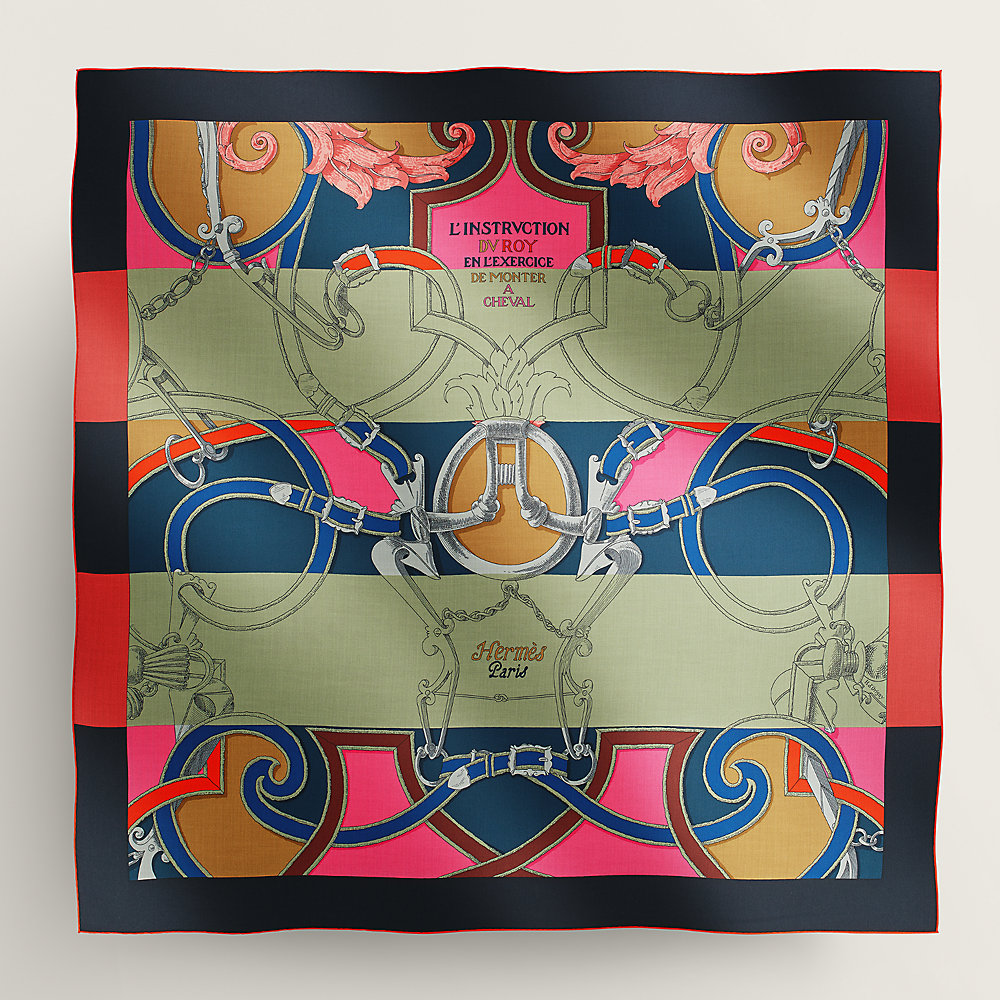 HERMES 最新作 スカーフ カレ140 L'Instruction du Roy Bayadere HERMES 最新作 スカーフ カレ140 L'Instruction du Roy Bayadere